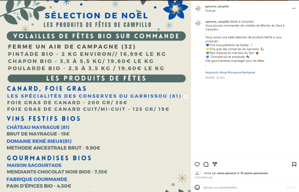 conseils pour préparer les fêtes de fin d'année dans son commerce campillo